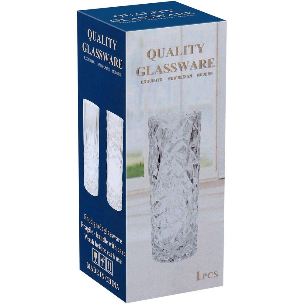 Vaso Vidro Transparente 20 x 7 x 7 cm - 5