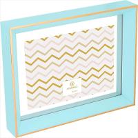 Porta-Retratos Plástico Azul 13x18 Home&Co Pasteur - 1