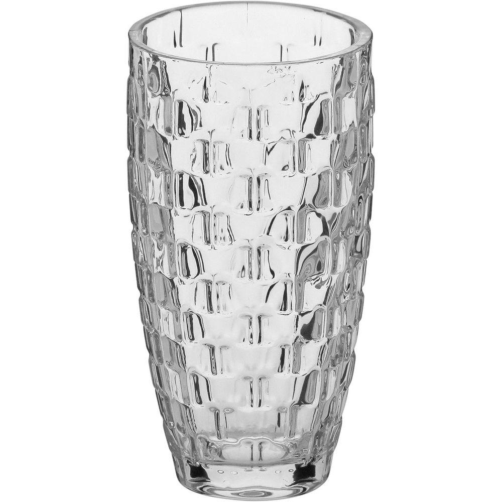 Vaso Vidro Transparente 19 x 9 x 9 cm - 3