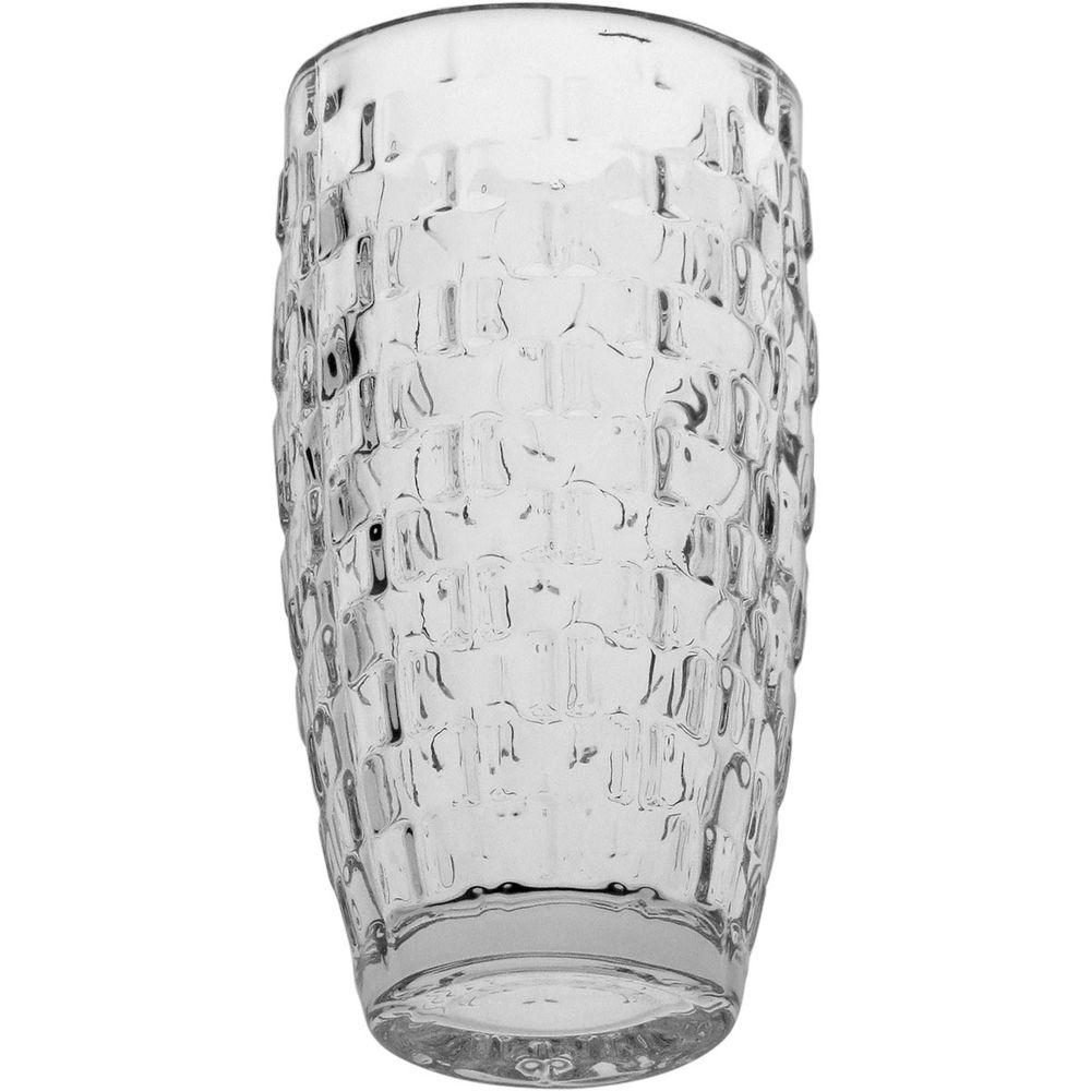 Vaso Vidro Transparente 19 x 9 x 9 cm - 4