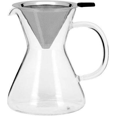 Cafeteira Com Filtro Kanne 600 ml Borosilicato Transparente