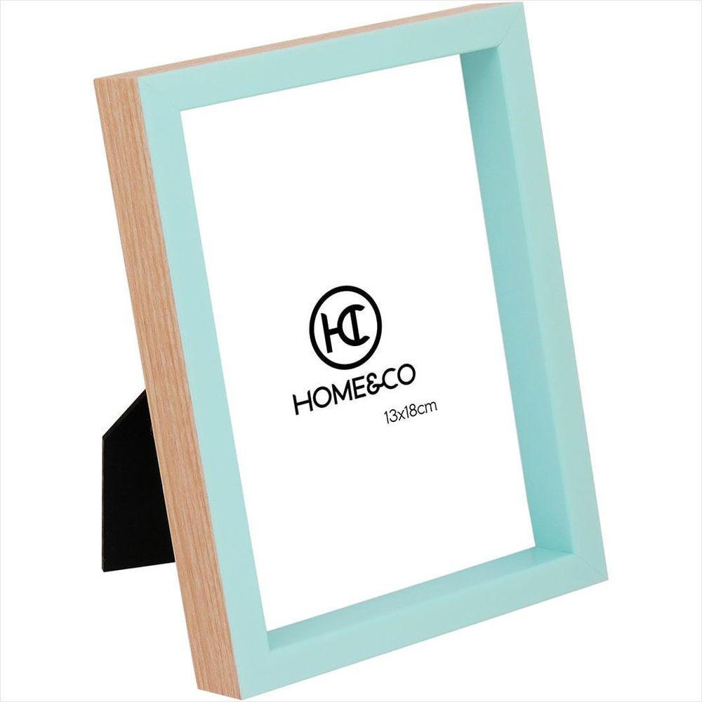 Porta-Retratos Plástico Azul 13x18 Home&Co Pujals 20x15x5cm - 1