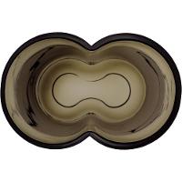 Vaso Vidro Âmbar 26 x 16 x 10 cm - 6