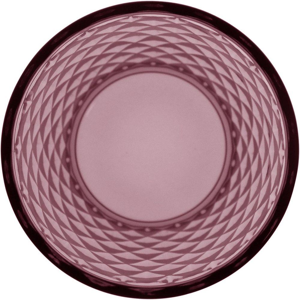 Copo Long Drink Vidro Rosa 370 ml 6 Peças - 5