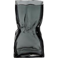 Vaso Vidro Cinza 24 x 14 x 11 cm - 1