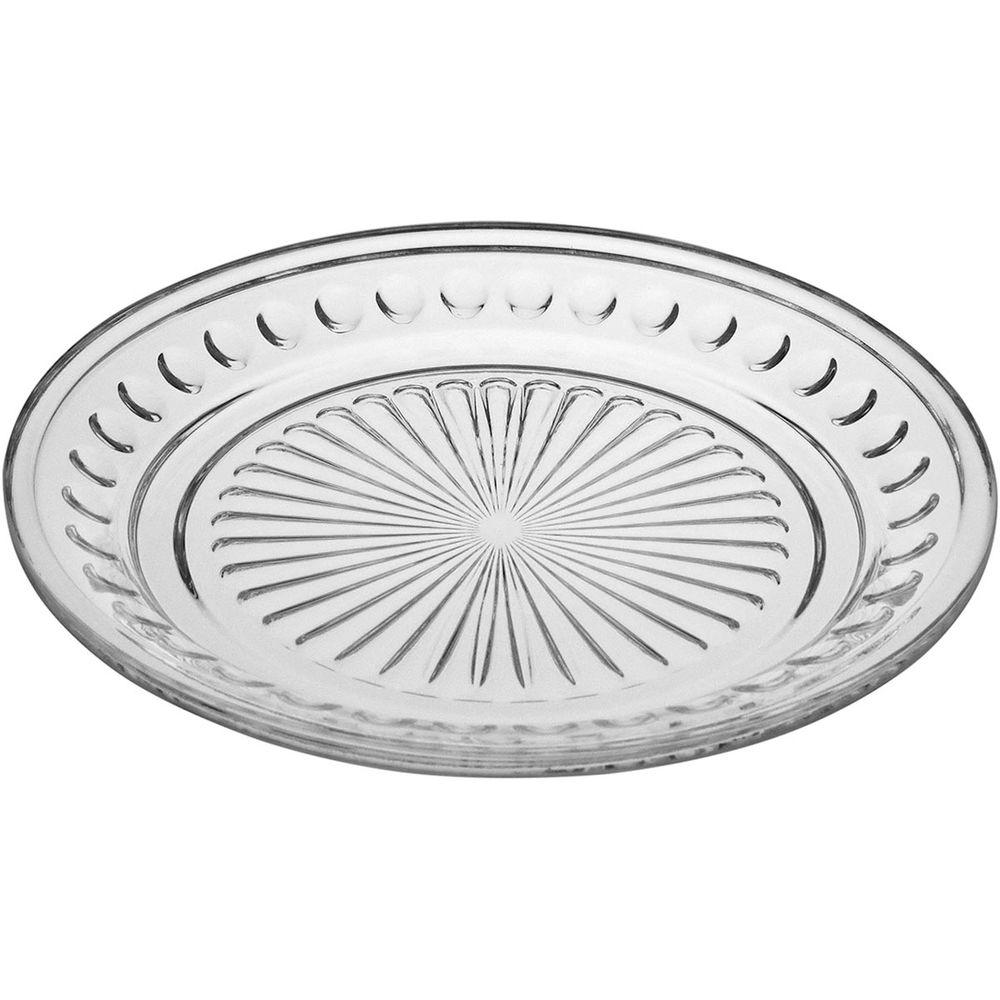 Queijeira Vidro Transparente Com Tampa 13 x 20 x 20 cm - 2