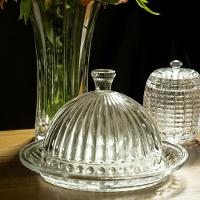 Queijeira Vidro Transparente Com Tampa 13 x 20 x 20 cm - 7