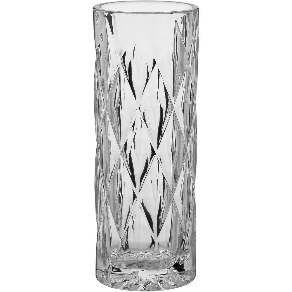 Vaso Vidro Transparente 20 x 7 x 7 cm - 1