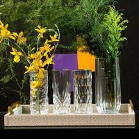 Vaso Vidro Transparente 20 x 7 x 7 cm - 5