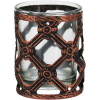 Castiçal Metal Cobre Barton 7X6X6Cm - 1