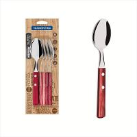 Conjunto Colher Mesa Inox 6Pc Polyw Verde - 1