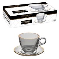 Xicara Cha Menfis Jogo 8 Peças Onix Hauskraft - 1