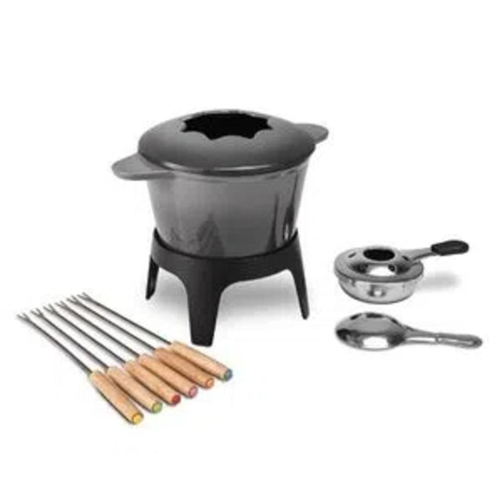 Conjunto para Fondue 10 Peças Sauté Cinza Haus Concept - 1