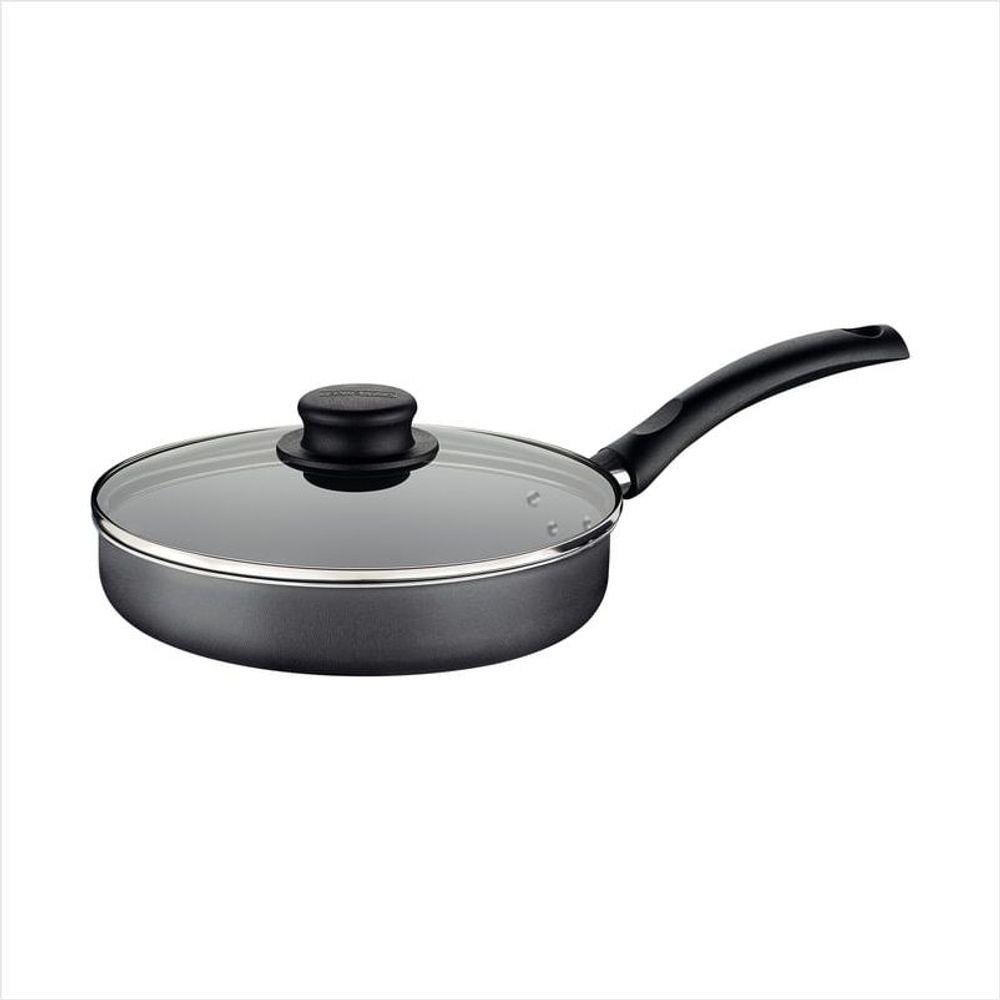 Frigideira Reta Tramontina Turim Antiaderente Tampa 22cm - 1