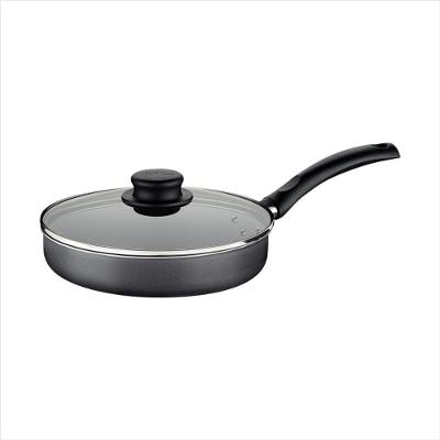 Frigideira Reta Tramontina Turim Antiaderente Tampa 22cm