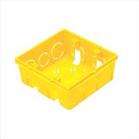 Caixa de Embutir 4X4 Amarela - 1