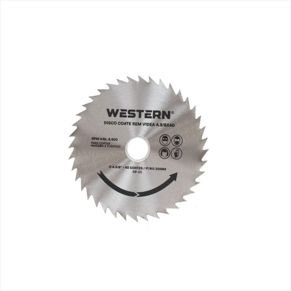 Disco Corte 4.3/8X40 Sem Videa - 1