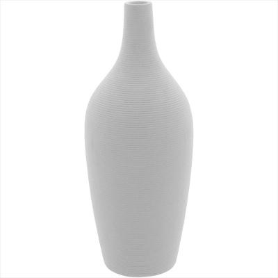 Vaso Cerâmica 28x10x10 cm Branco