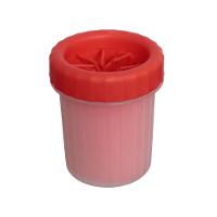 Copo Limpa Patas para Cães e Gatos Vermelho 11cm - 1