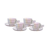 Jogo de Xícaras de Chá Vidro Bee - 200ml - 4 Peças - Hauskraft - 1