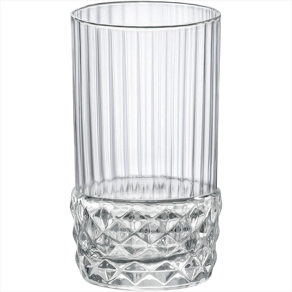 Jogo 6 Peças Copo Shot Bormioli Rocco America 20s Vidro 80 mililitros 8x4x4 cm - 1