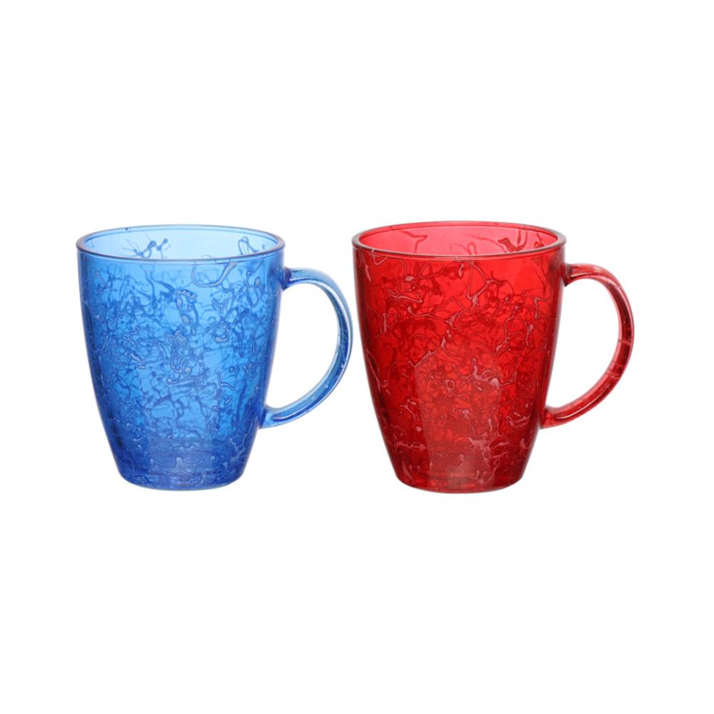 Conjunto De Canecas Vidro Huis 350 Mililitros 2 Peças - Hauskraft - 1