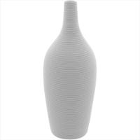 Vaso de Cerâmica 27x10x10cm Branco - 1