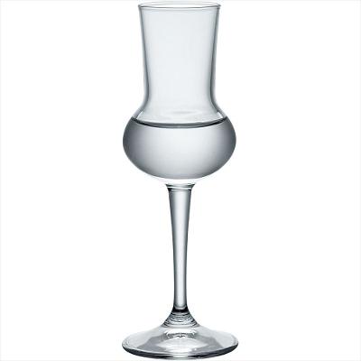 Jogo 6 Peças Taças Grappa Bormioli Rocco Riserva Cristal 80 mililitros 16x5x5 cm