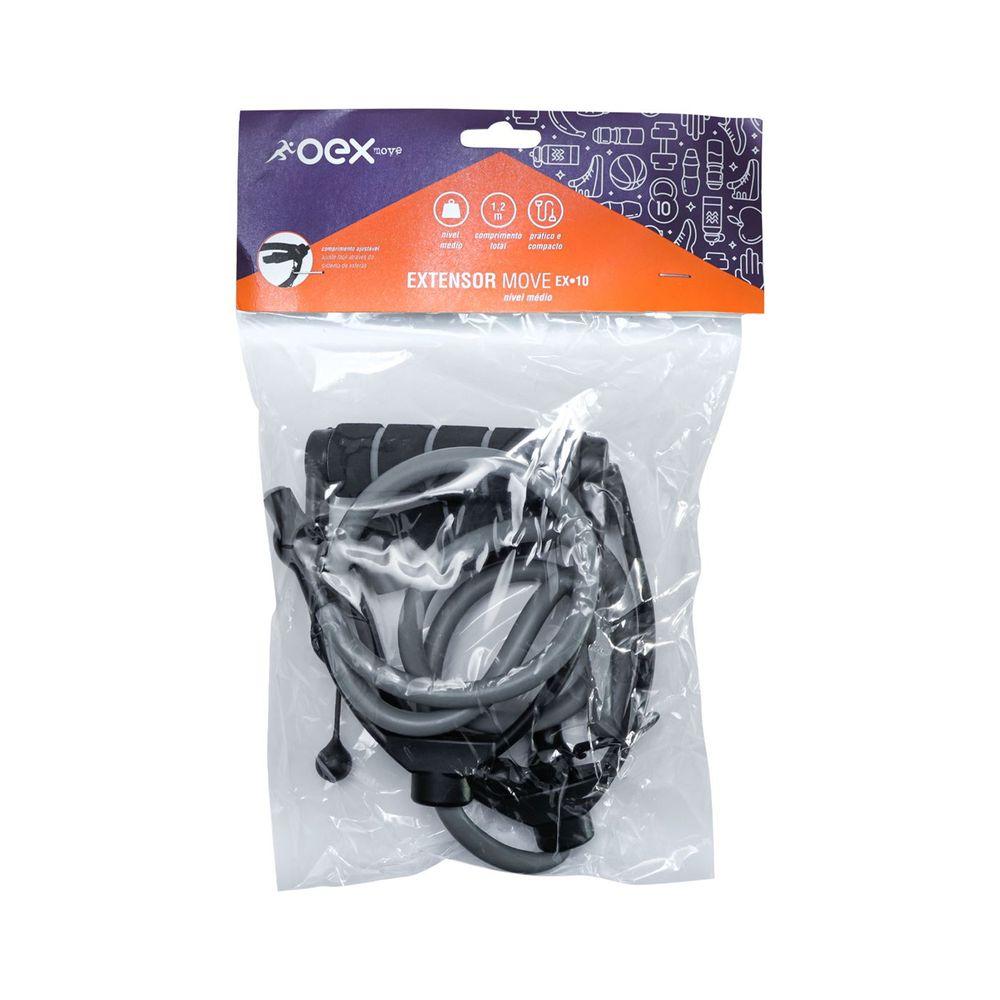 Elástico Para Treino Academia Extensor Nível Médio Ex10 OEX - 2