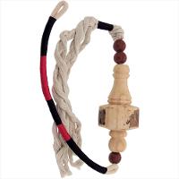 Adorno Parede Colar Tecido 114x9x9cm Vermelho - 1