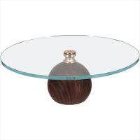 Prato de Doces com Pé de Vidro 13x35x35cm - 1