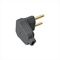 Plugue Angular Tramontina 2P 10 A 250 V Tramontina Preto - 1