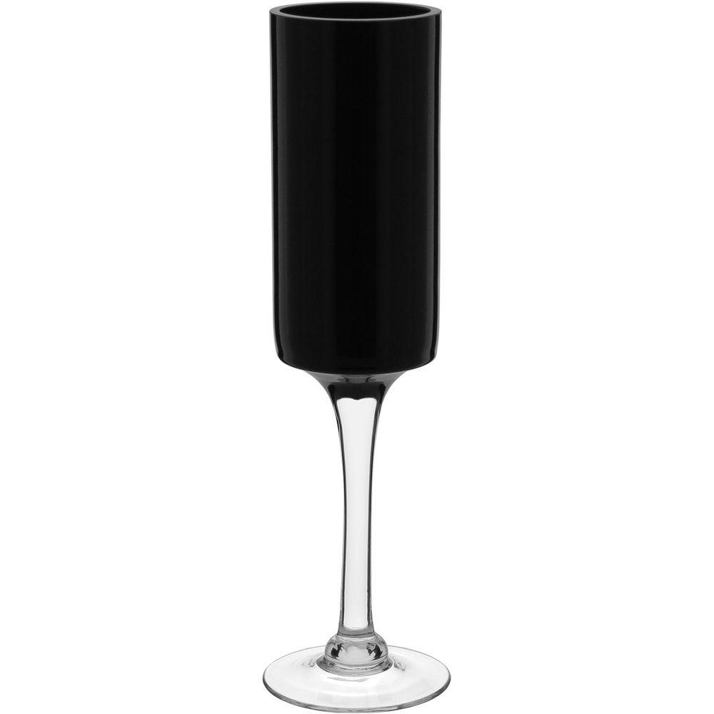 Vaso Vidro 41-10-10cm Preto - 1