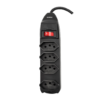 Filtro De Linha Régua Extensão 4 Entradas 1,5M Preto Tm102 OEX - 1