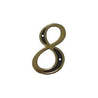 Cartela Numero 8 C/Parafuso BuChá Western - 1