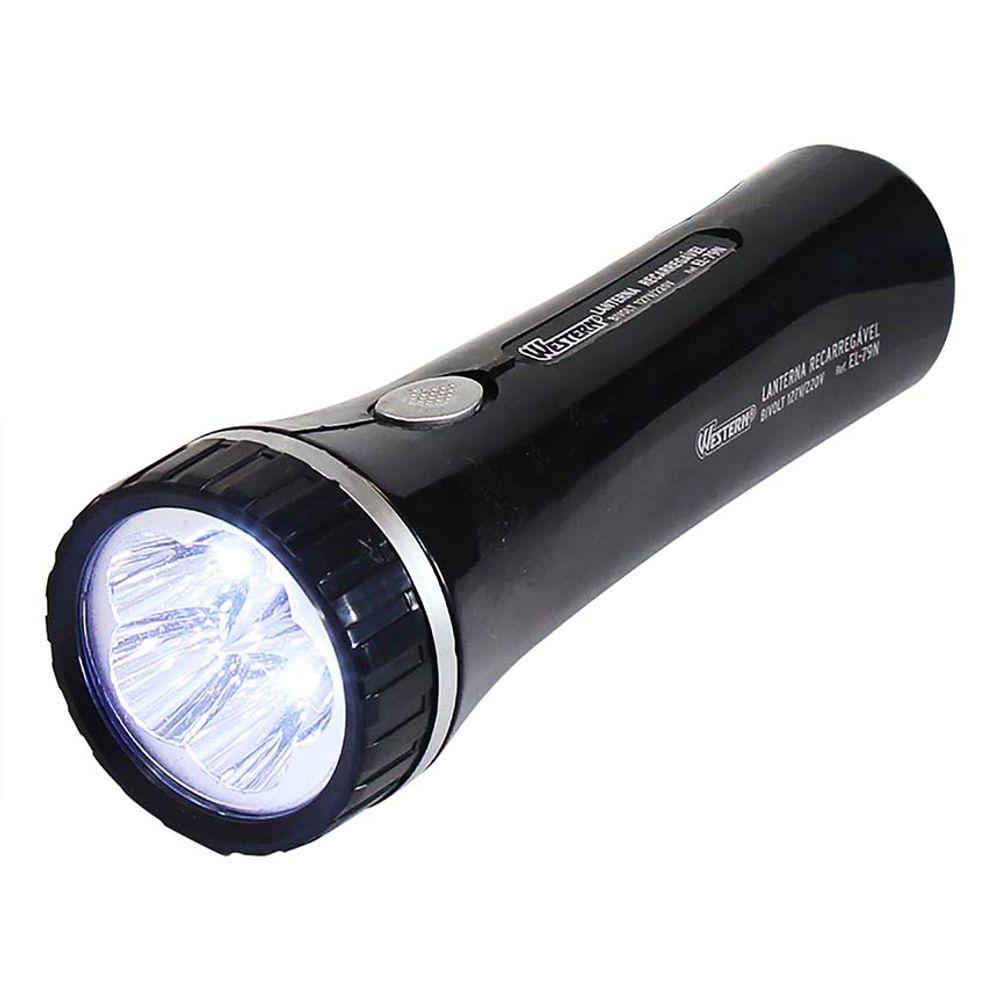 Lanterna Recarregável 5 Leds Western - 1