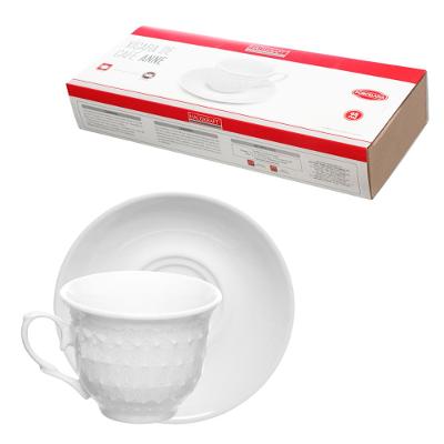 Xícara Café Anne Hauskraft Branco 65 ml 6 Peças
