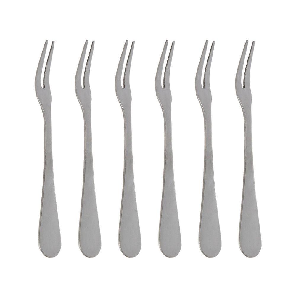 Jogo 6 Garfos Aperitivos Inox Hauskraft 11 cm - 2
