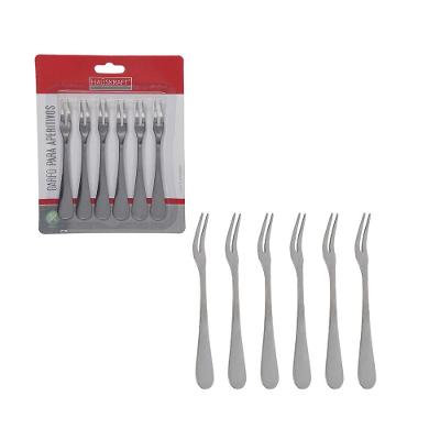 Jogo 6 Garfos Aperitivos Inox Hauskraft 11 cm