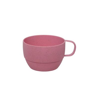 Caneca Fibra de Bambu Rosa 330 ml