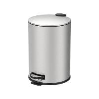 Lixeira com Pedal e Balde Spin 20 Litros Inox - Brinox - Praticidade e Estilo - 1