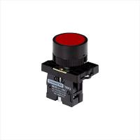 Botão de Impulso Tramontina Trp2-Ea42 1na Vermelho com Base de Plástico - 1