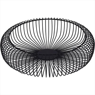 Centro Mesa Metal 10-27-27 centímetros Preto