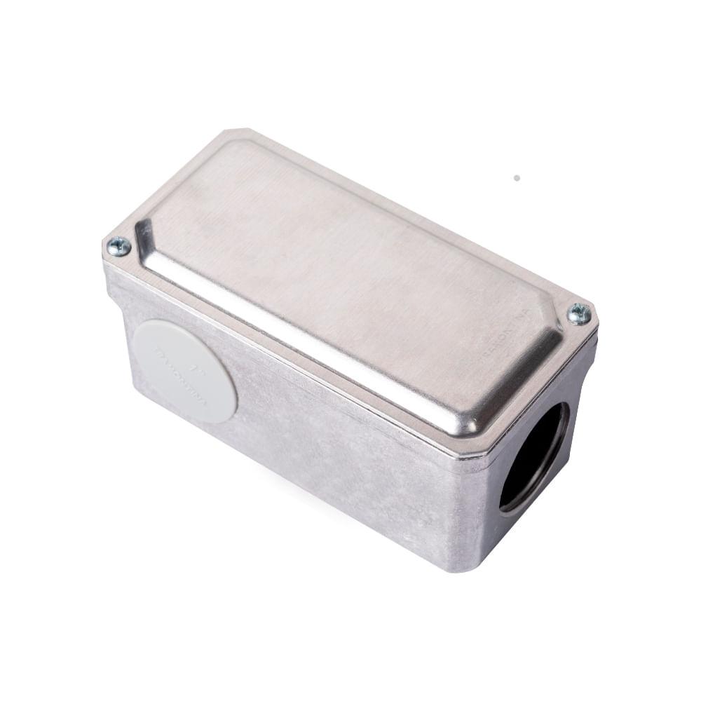 Condulete Múltiplo 1 Tramontina Tipo L com Tampa - 1