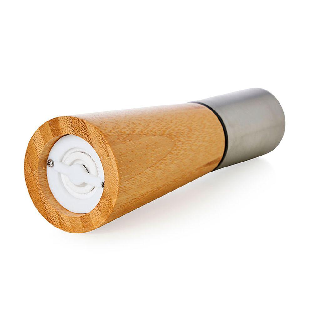 Moedor De Sal Grosso E Pimenta Em Bambu/Inox Welf - 1