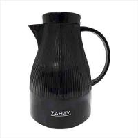 Garrafa Térmica 1L - Preta - (Com Ampola De Vidro) - Zahav - 1