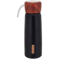 Garrafa Térmica Parede Dupla Inox Preto 500Ml Delicate 22X7X7Cm - 2