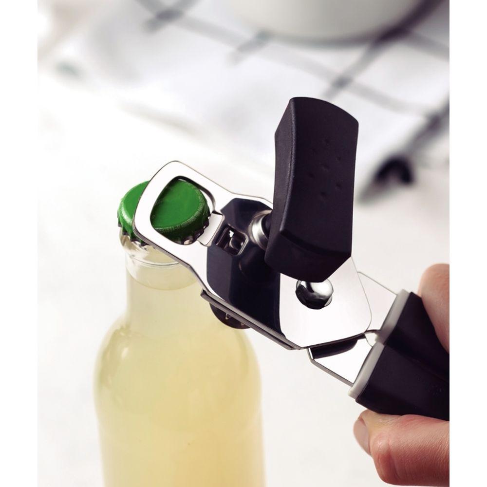 Abridor Latas Inox Utilita Preto Tramontina - 3