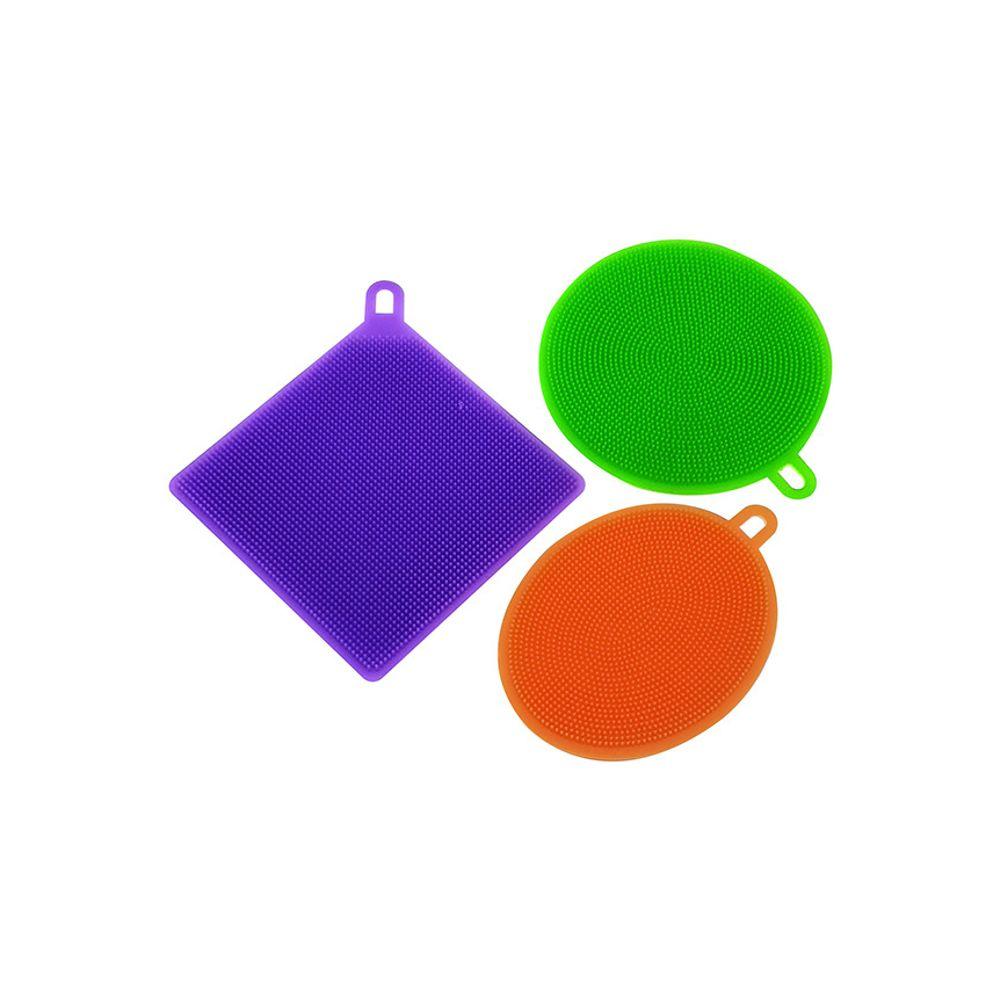 Esponja Silicone Jogo 3 Peças Western Home - 1