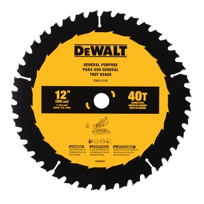 Lamina Serra Circular 12 40D Dewalt